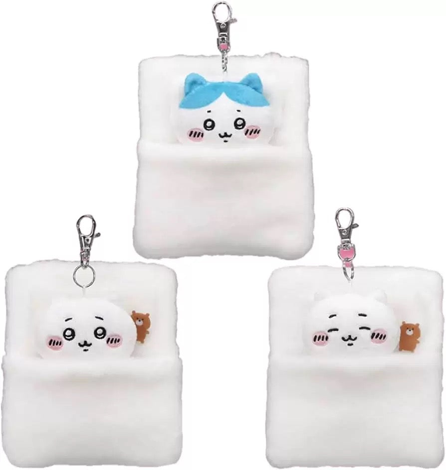 Chiikawa | Chiikawa Bed Futon Reel Pass Case ( 3 Types)