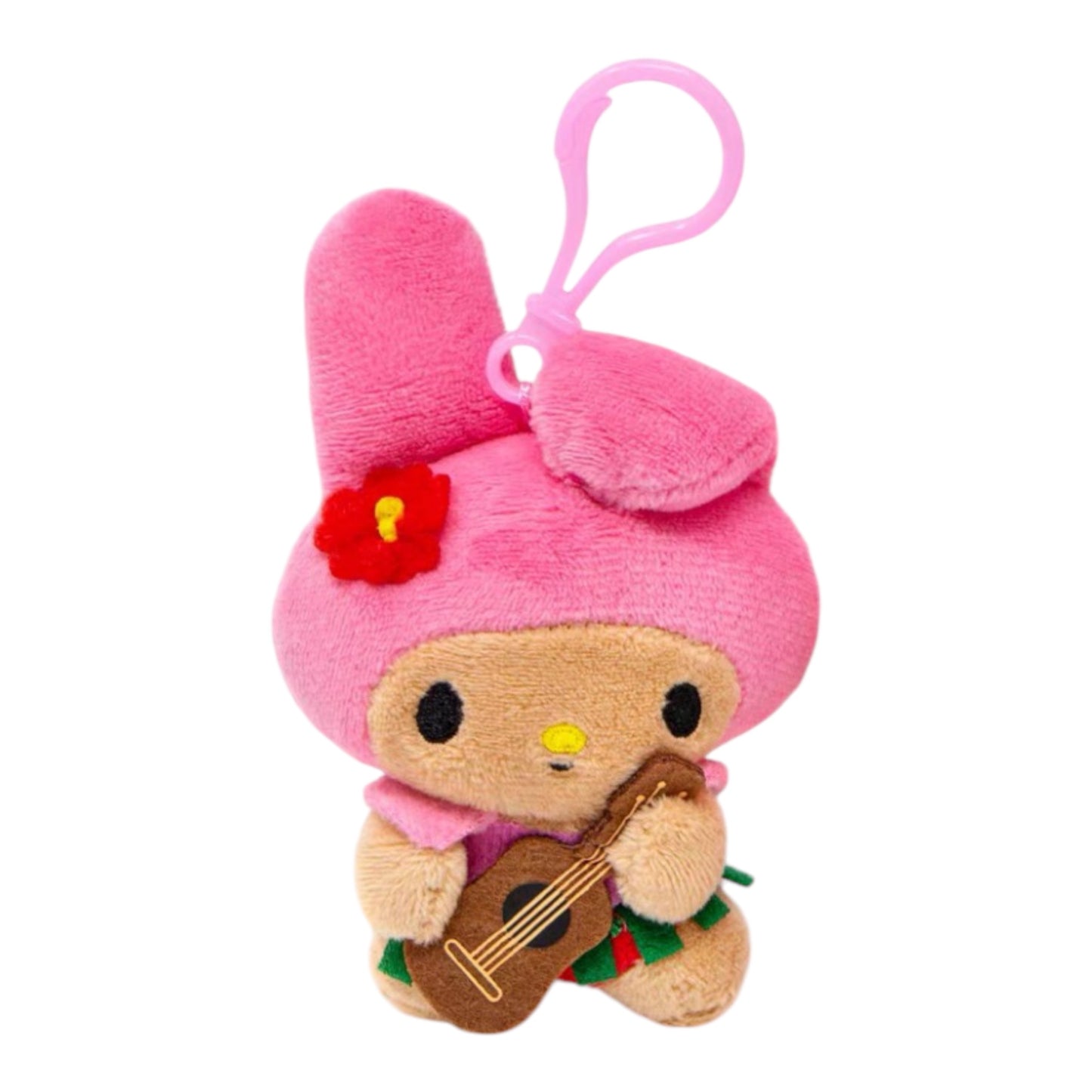 Sanrio | Hawaii Limited | My Melody Plush 4" w/ Strap - Ukulele
