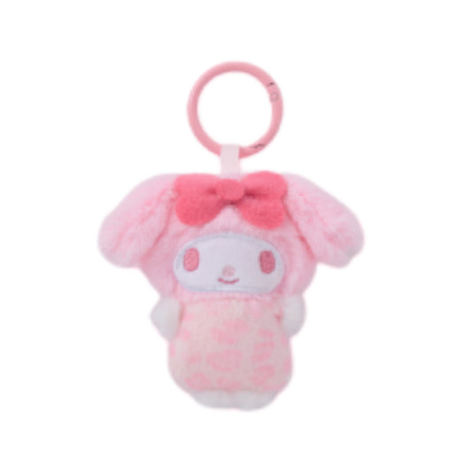 Sanrio | Sanrio Characters Leopard Print Fluffy Mini Mascot - My Melody