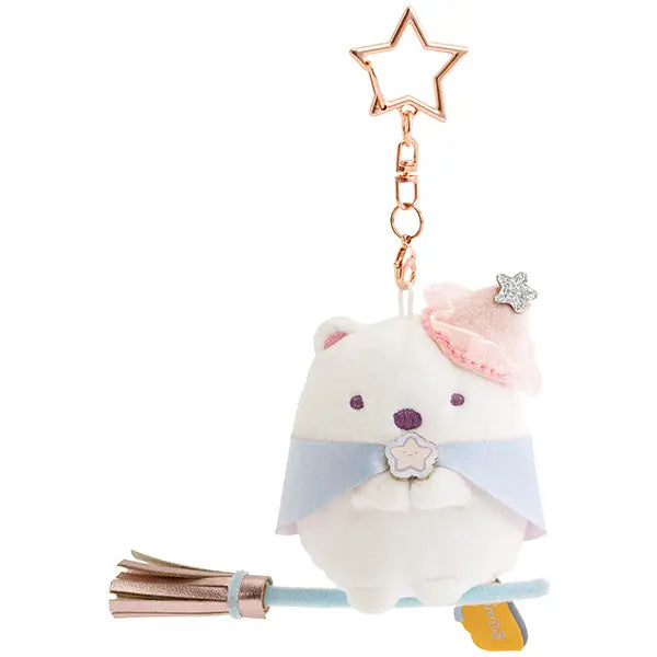 San-X | Sumikko Gurashi Magical Halloween Hanging Plush Toy - Polar Bear