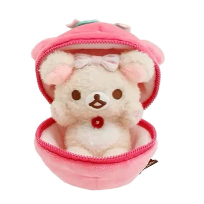 San-X | Korilakkuma In a Strawberry Plush Toy