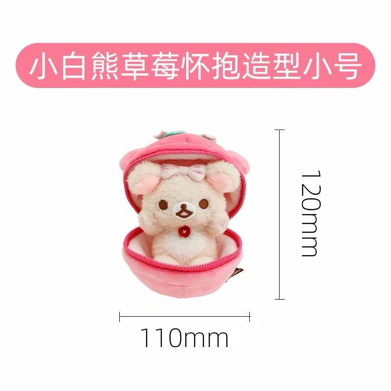 San-X | Korilakkuma In a Strawberry Plush Toy