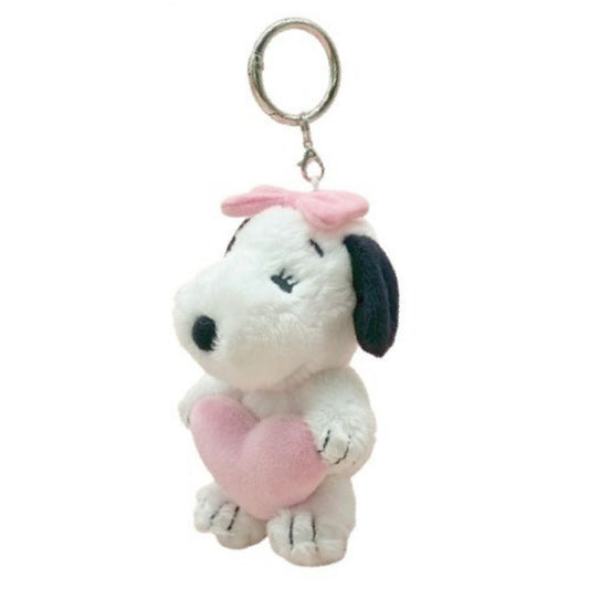 PEANUTS | Snoopy Pink Stripe Heart Mascot - Belle