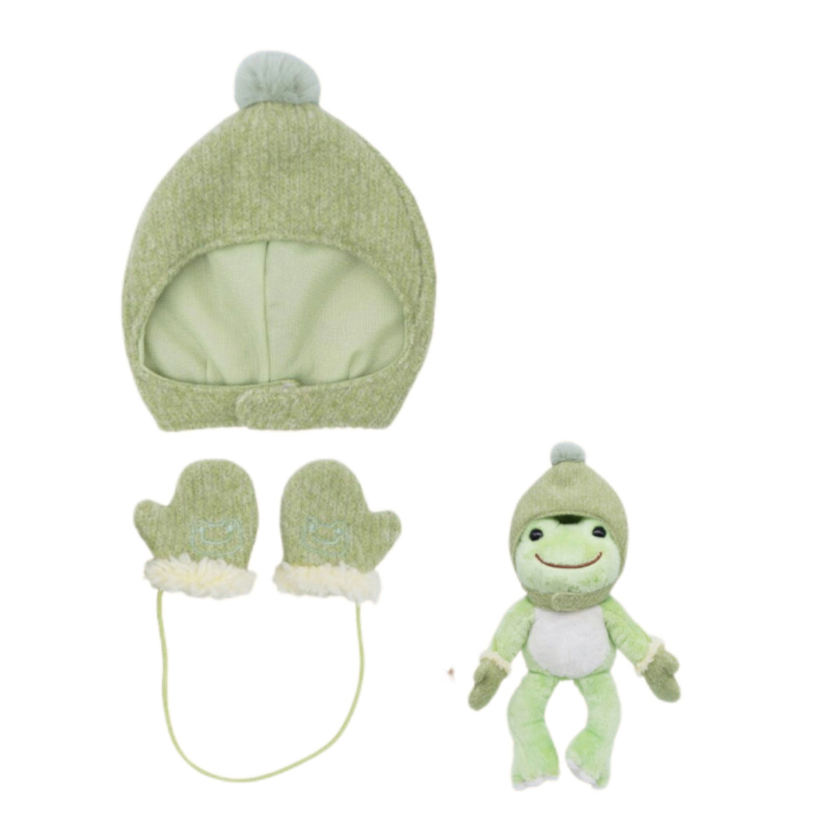 Pickles the Frog Pixie Hat & Glove Set For Mascot