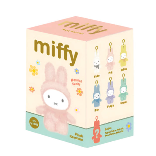 Miffy | VIPO x Miffy Macaron Series Plush Keychain Blind Box (6 +1 Types)
