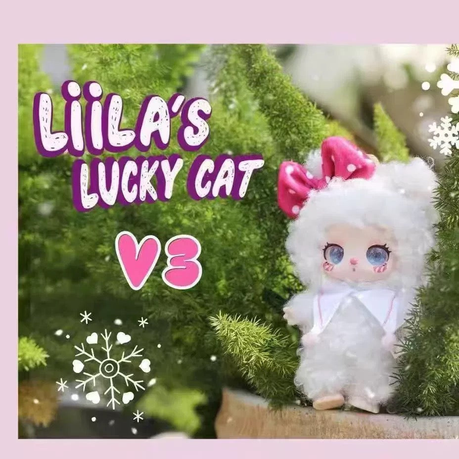 LILLATOYS | Liila Lucky Cat V3 Plush Blind Box (All 8 Types)