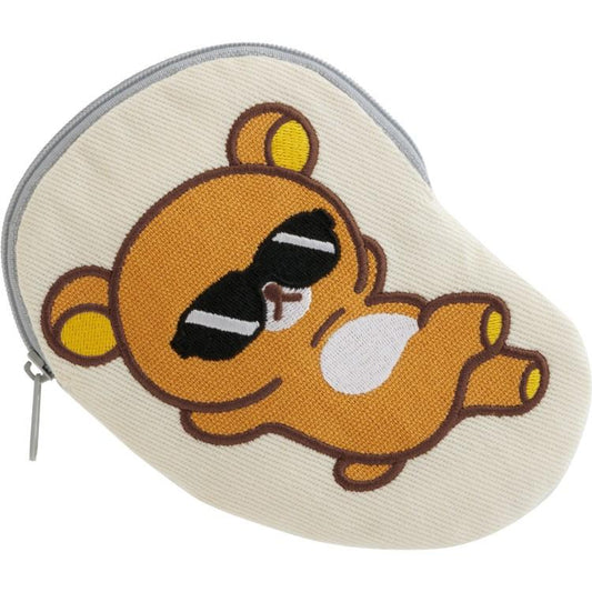 San-X | Rilakkuma and Awawa Neko Theme Die-cut Pouch