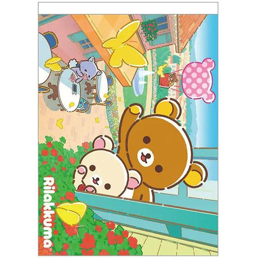 San-X | Rilakkuma and Awawa Neko Theme  Memo Pad - B