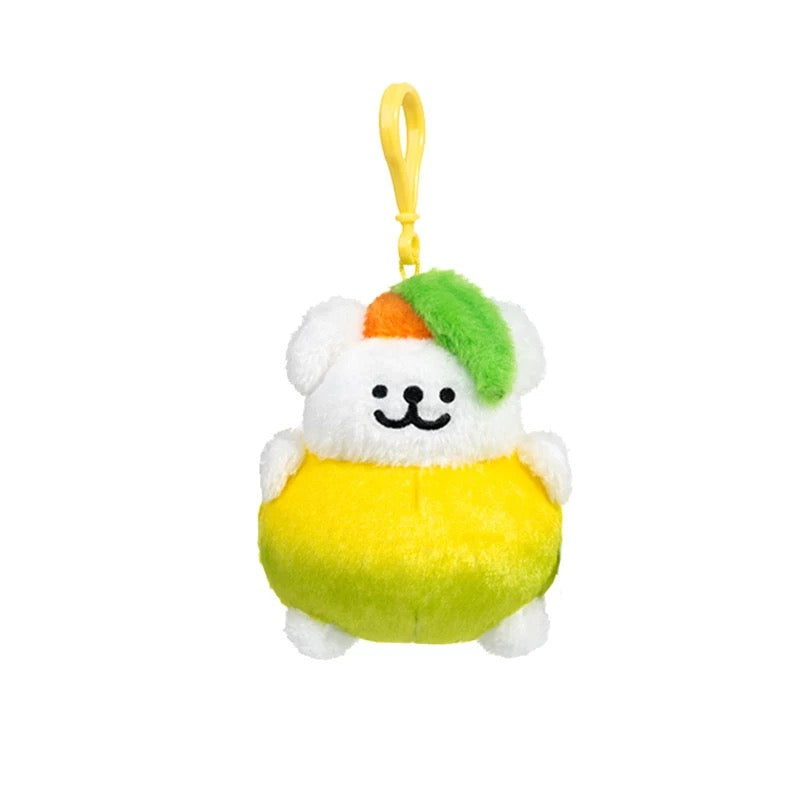 Maltese CHN | Maltese Line Puppy Fruit Plush Pendant - Pineapple