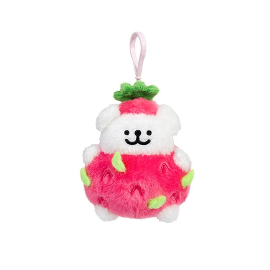 Maltese CHN | Maltese Line Puppy Fruit Plush Pendant - Dragon Fruit