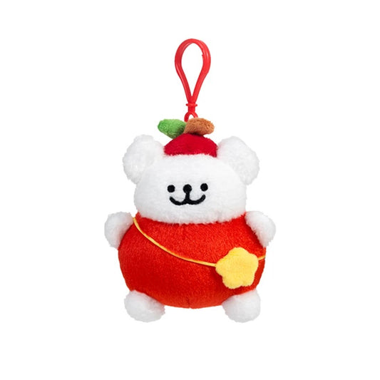 Maltese CHN | Maltese Line Puppy Fruit Plush Pendant - Apple