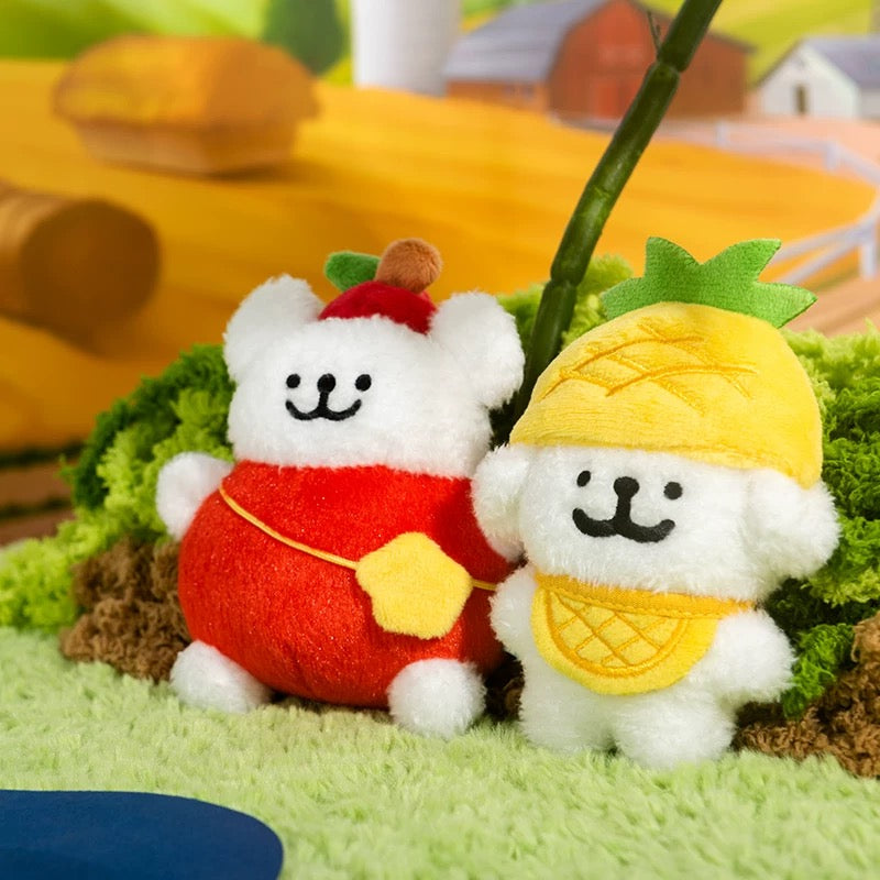 Maltese CHN | Maltese Line Puppy Fruit Plush Pendant - Mango