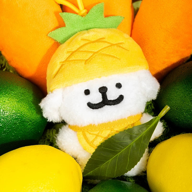 Maltese CHN | Maltese Line Puppy Fruit Plush Pendant - Mango