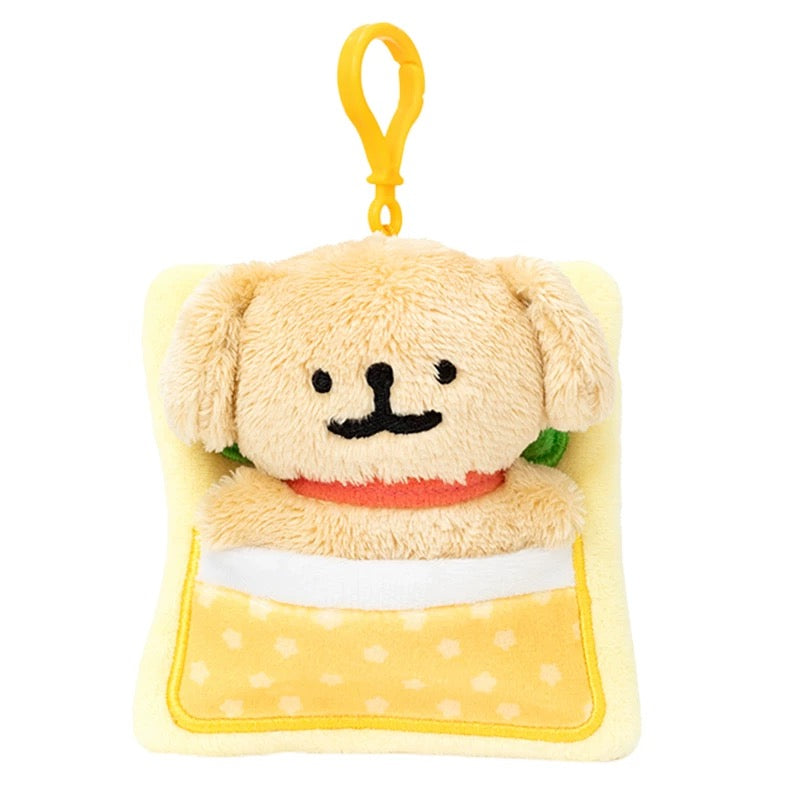 Maltese CHN | Maltese Line Puppy Sleeping Bag Plush Pendant - Little Golden Puppy