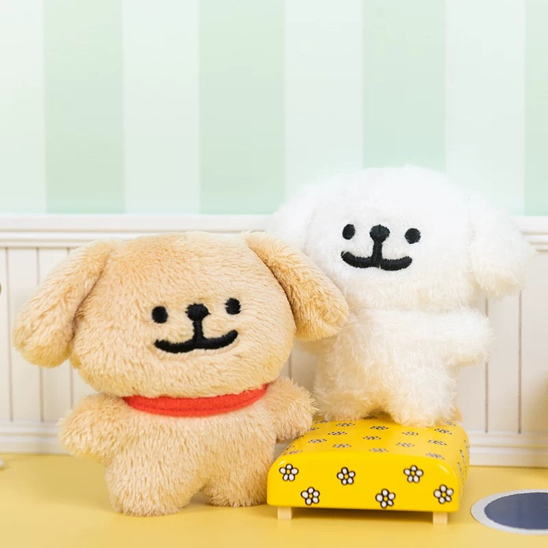 Maltese CHN | Maltese Line Puppy Sleeping Bag Plush Pendant - Little Golden Puppy