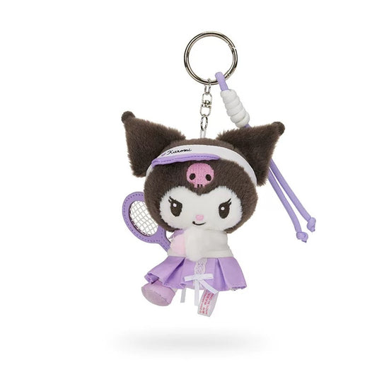 Sanrio CHN | Sanrio Tennis Series Plush Mascot Keychain - Kuromi