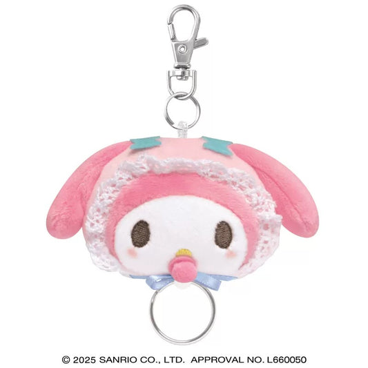Sanrio | Sanrio Characters Baby Version Mascot Keychain With Reel - My Melody