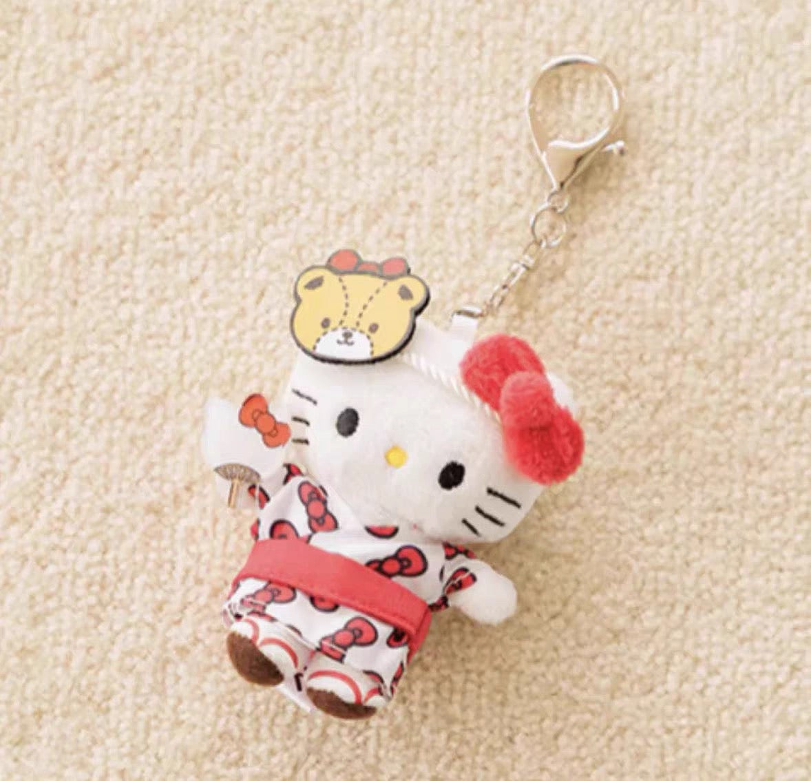 Sanrio | LOWRYS FARM me% x Sanrio Characters Hello Kitty Plush Keychain Ver.5 (27 Types)