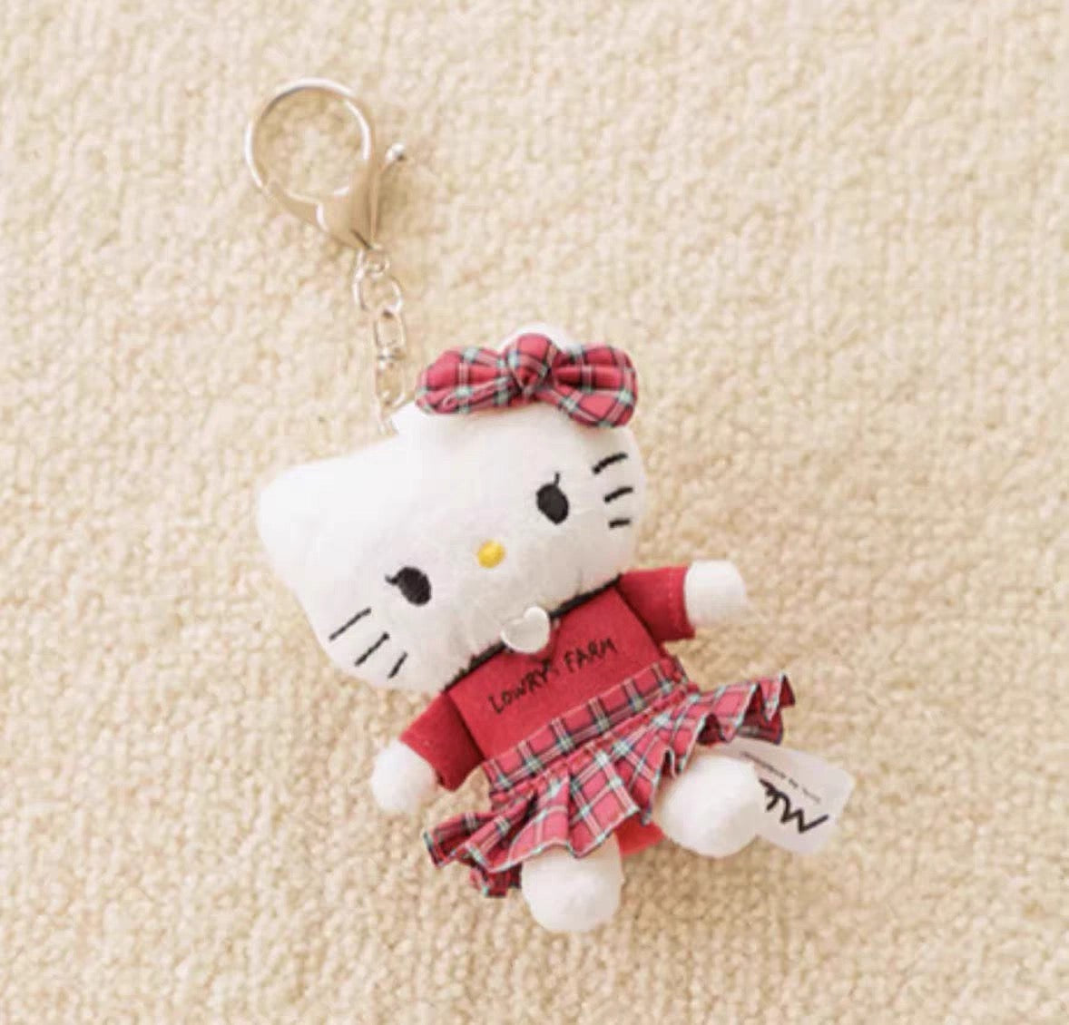 Sanrio | LOWRYS FARM me% x Sanrio Characters Hello Kitty Plush Keychain Ver.5 (27 Types)
