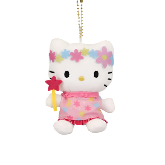 Sanrio | First Avenue Tokyo Station Limited | Hello Kitty Flower Plush Keychain