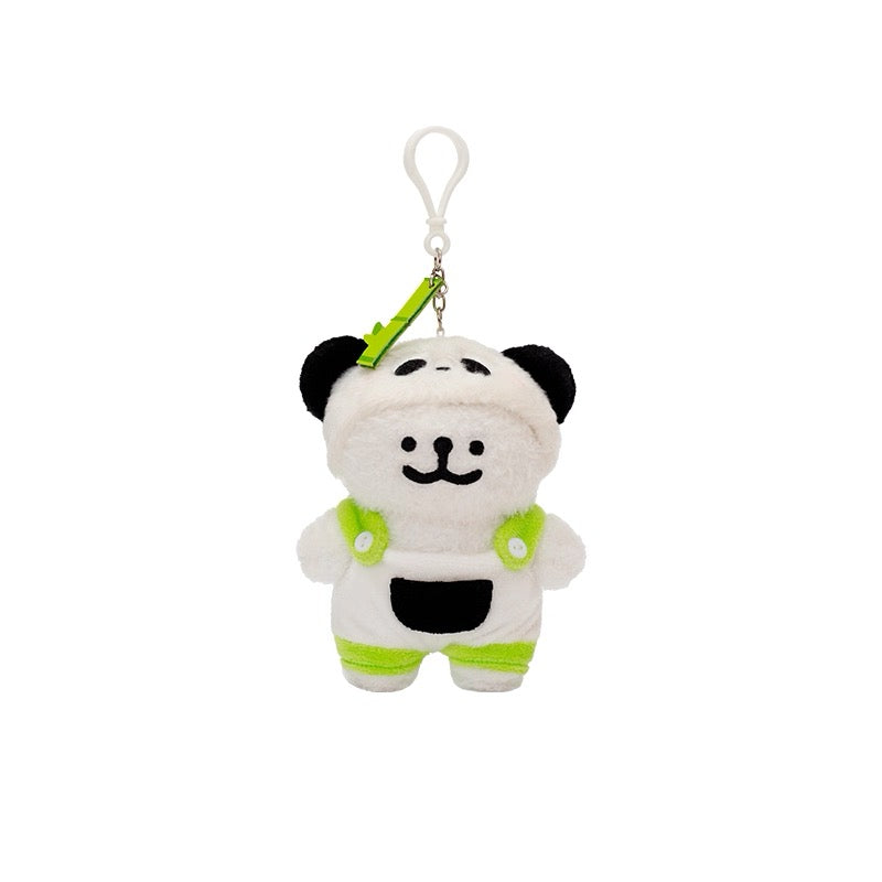 Maltese CHN | Maltese Line Puppy MilkTea Plush Pendant - Little Golden Puppy Panda