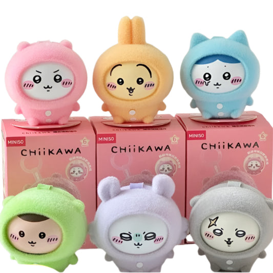 Chiikawa | Chiikawa x Miniso Vinyl Series Nightwear Facial Changing Blind Box (All 6 Types)