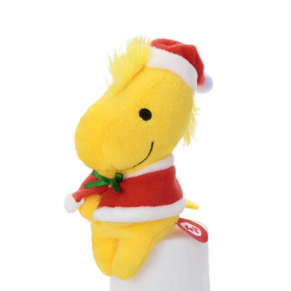 PEANUTS | Snoopy Town Limited Christmas Sitting Plush Doll - Woodstock