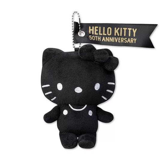 Sanrio Avail | Hello Kitty 50th Anniversary | 'Hello Kitty Classic Mascot Charm - Black (White Stitch)