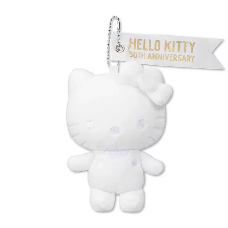 Sanrio Avail | Hello Kitty 50th Anniversary | 'Hello Kitty Classic Mascot Charm - Black (White Stitch)