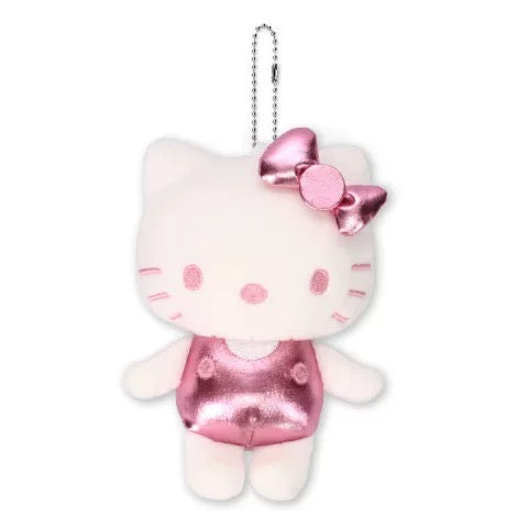 Sanrio Avail | Hello Kitty White & Shinny Mascot Charm - White & Shinny Pink
