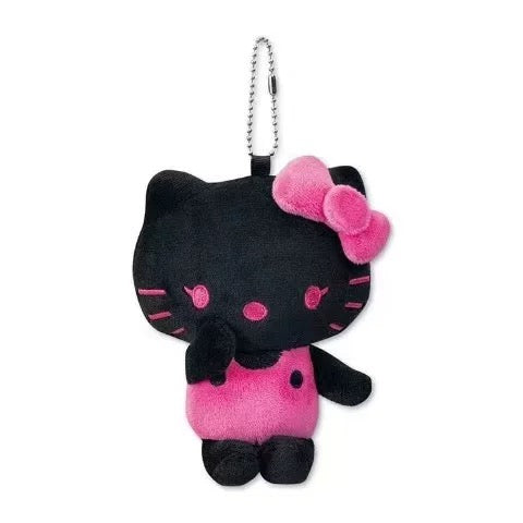 Sanrio Avail | Hello Kitty All Black & Pink Mascot Holder Charm