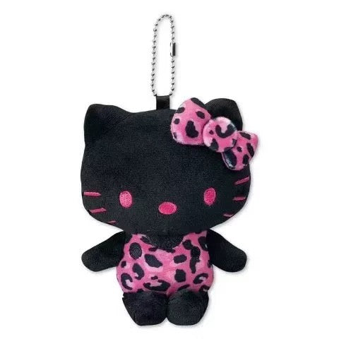 Sanrio Avail | Hello Kitty All Black & Pink Mascot Holder Charm