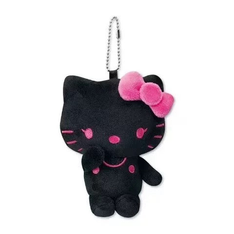 Sanrio Avail | Hello Kitty All Black & Pink Mascot Holder Charm