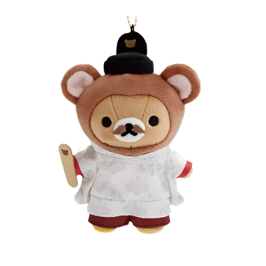 San-X | Kansai Souvenir Limited Design | Rilakkuma Osaka Hideyoshi Hanging Plush - Rilakkuma MV12001