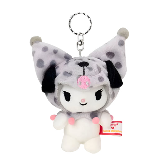 NICI x Sanrio | Sanrio Mascot Keyring - Kuromi x A Dalmatian