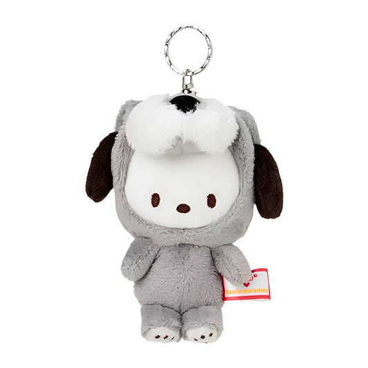 NICI x Sanrio | Sanrio Mascot Keyring - Pochacco x Schnauzer