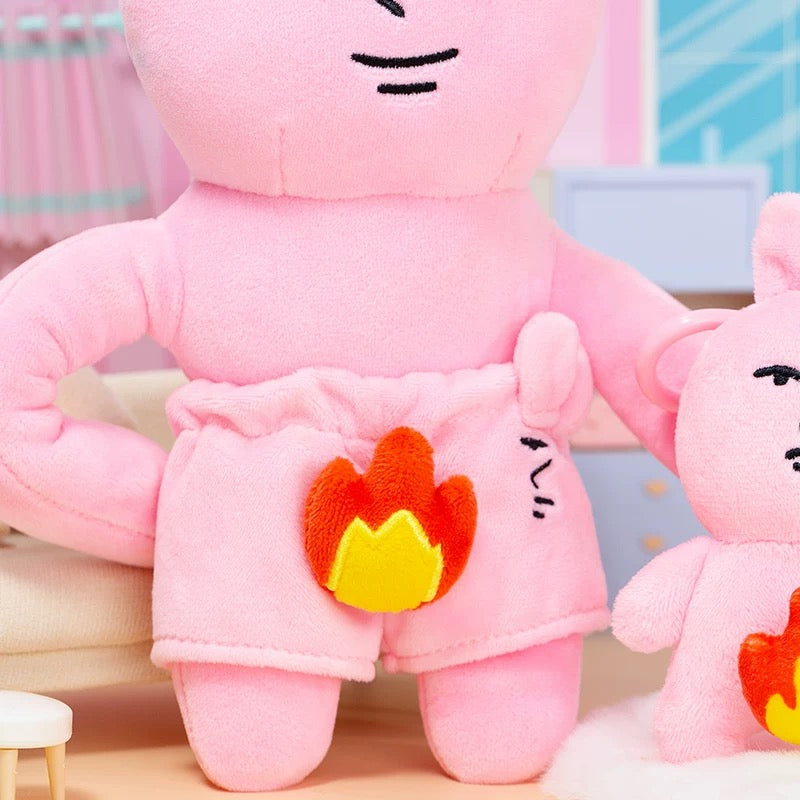 MY FRIEND RABBIT | Pink Rabbit Mini Fire Short Doll Clothes