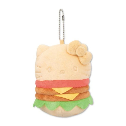 Sanrio Avail | Hamburger Beige Mascot Charm - Hello Kitty