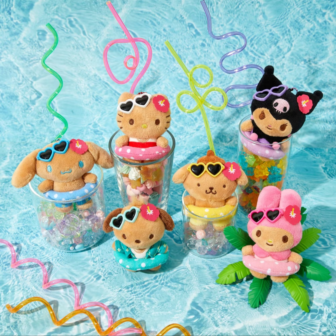 OLIVE YOUNG x Sanrio | Sanrio Characters Love Summer Tanned Mascot  - Cinnamoroll