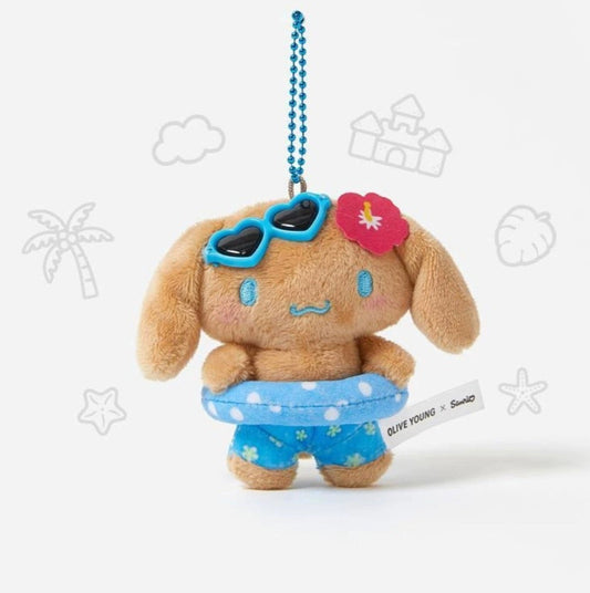OLIVE YOUNG x Sanrio | Sanrio Characters Love Summer Tanned Mascot  - Cinnamoroll