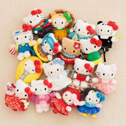 Sanrio | LOWRYS FARM me% x Sanrio Characters Hello Kitty Plush Keychain Ver.4 (16 Types)