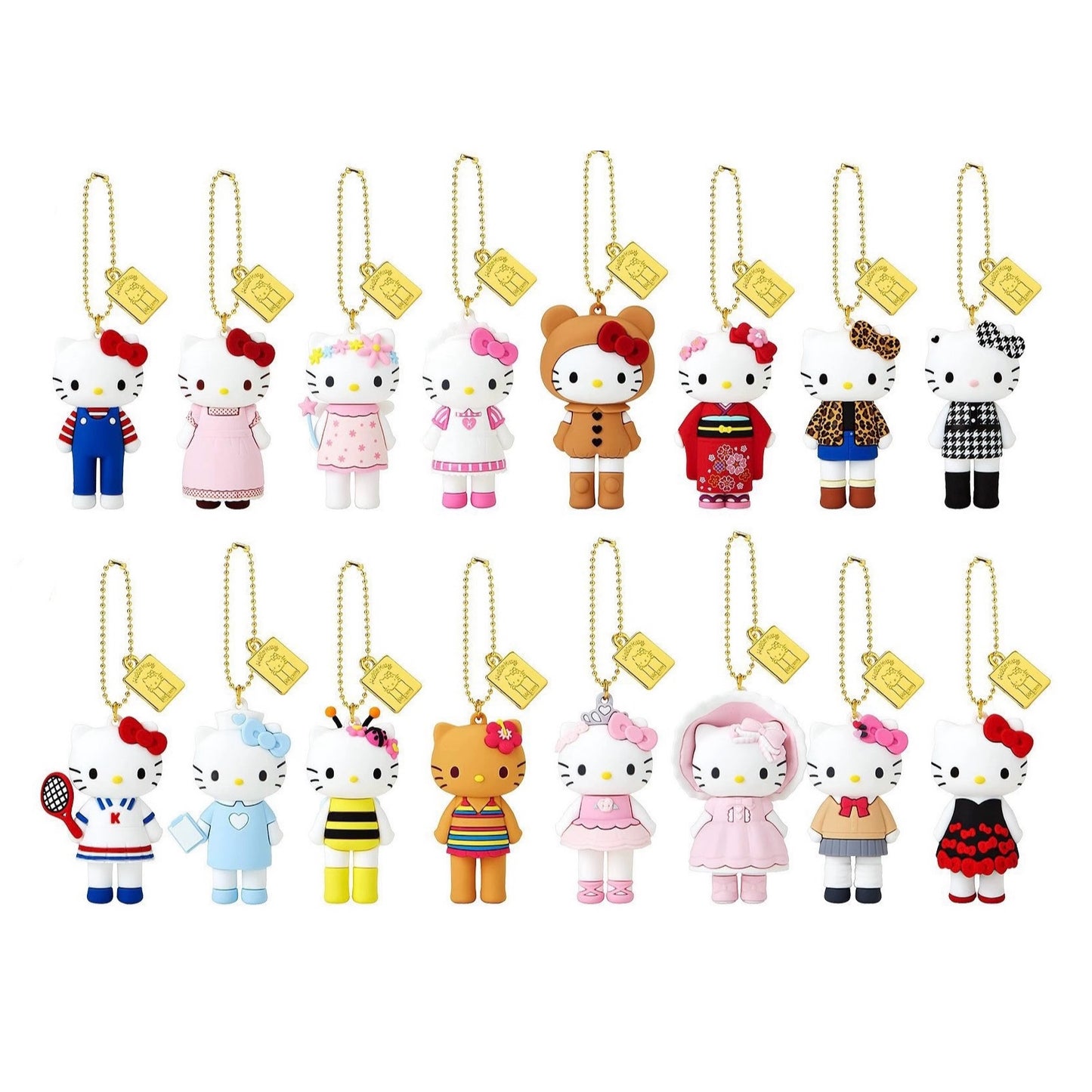 Sanrio | Hello Kitty 50th Anniversary | Tokyo Museum Exhibition Limited Mascot Charm | Blind Box