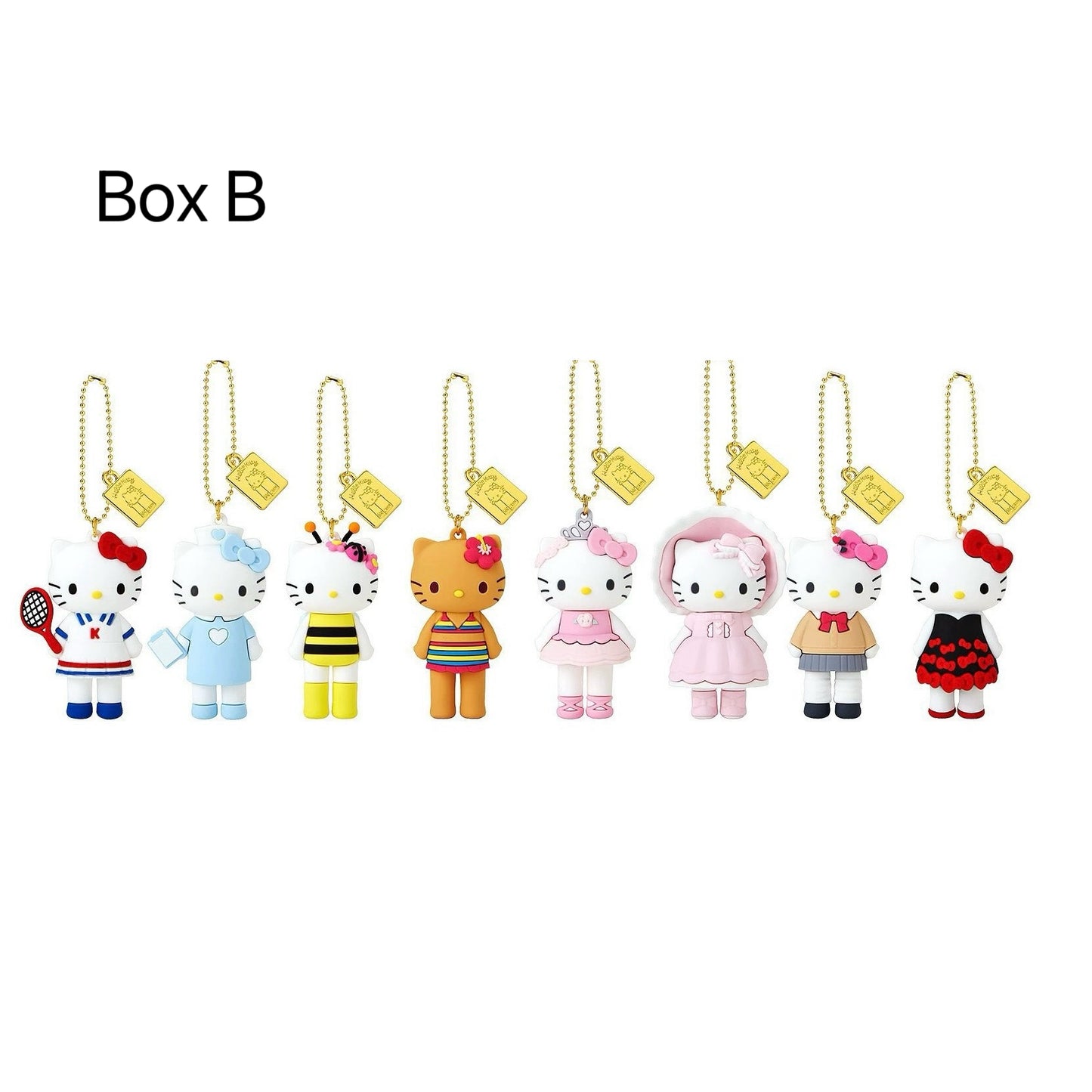 Sanrio | Hello Kitty 50th Anniversary | Tokyo Museum Exhibition Limited Mascot Charm | Blind Box