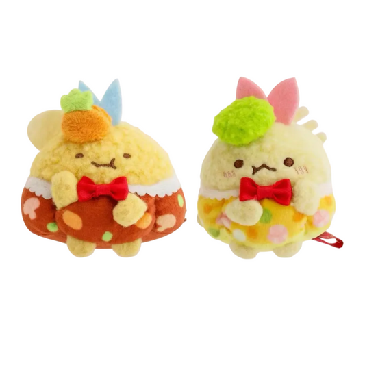 San-X | Sumikko Gurashi Exhibition ~Let's Go ♪ Sumikko Restaurant Palm-sized Plush Set