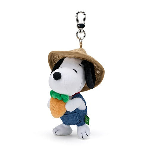 PEANUTS | SNOOPY GARDEN Korea | Gujwa Carrot Farmer Snoopy Doll Keyring
