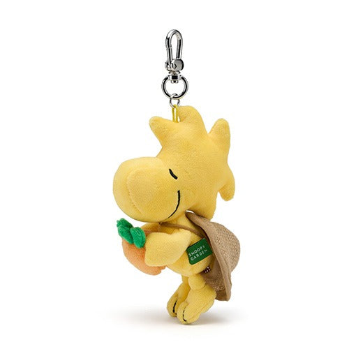 PEANUTS | SNOOPY GARDEN Korea | Gujwa Carrot Farmer Woodstock Doll Keyring