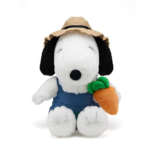 PEANUTS | SNOOPY GARDEN Korea | Gujwa Carrot Farmer Snoopy Doll 25cm