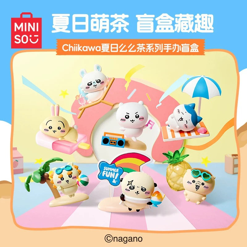 Miniso x Chiikawa | Chiikawa Summer Day Momo Tea Series Blind Box (7 Types)