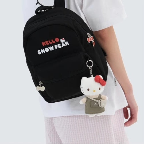Sanrio Korea | Snow Peak x Hello Kitty Plush Keyring Olive