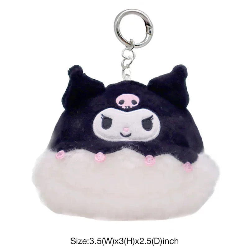 Sanrio HK | Sanrio Characters Rice Ball Squishy Mascot Keychain